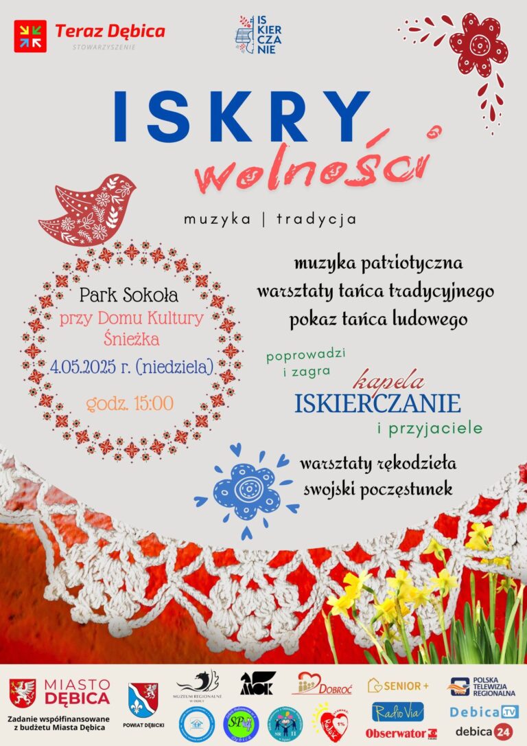 Zapraszamy na wydarzenie „Iskry Wolności – Muzyka i Tradycja dla Konstytucji 3 Maja”