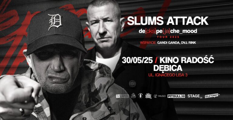 SLUMS ATTACK Z PREMIEROWYM MATERIAŁEM W DĘBICY!!!