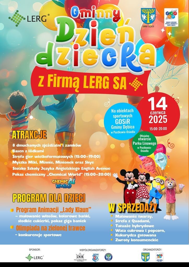 Gminny Dzień Dziecka z Firmą LERG SA