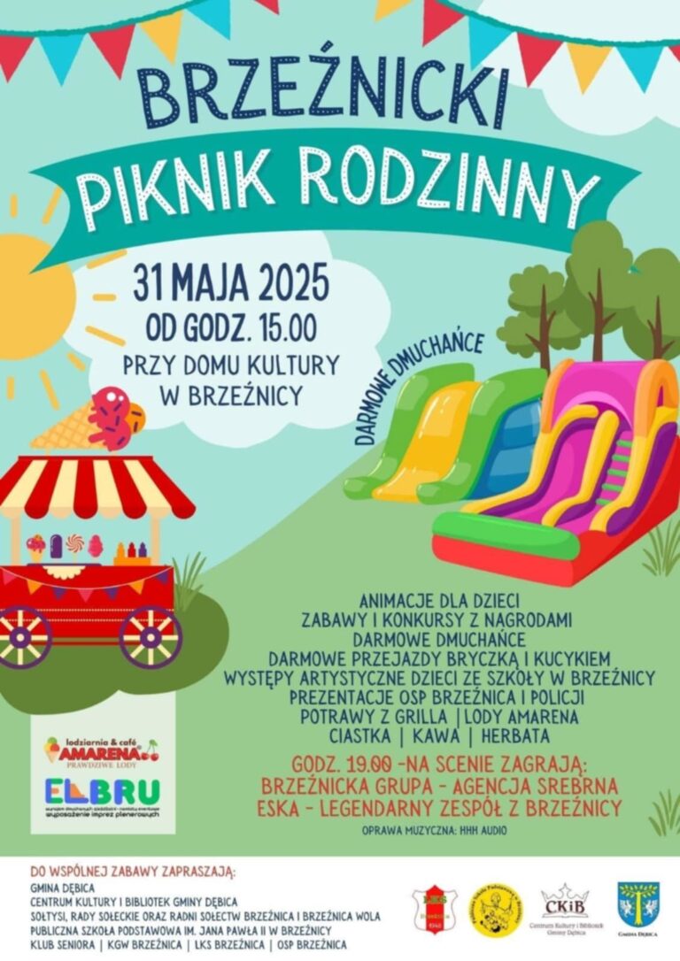 BRZEŹNICKI PIKNIK RODZINNY W SOBOTĘ!